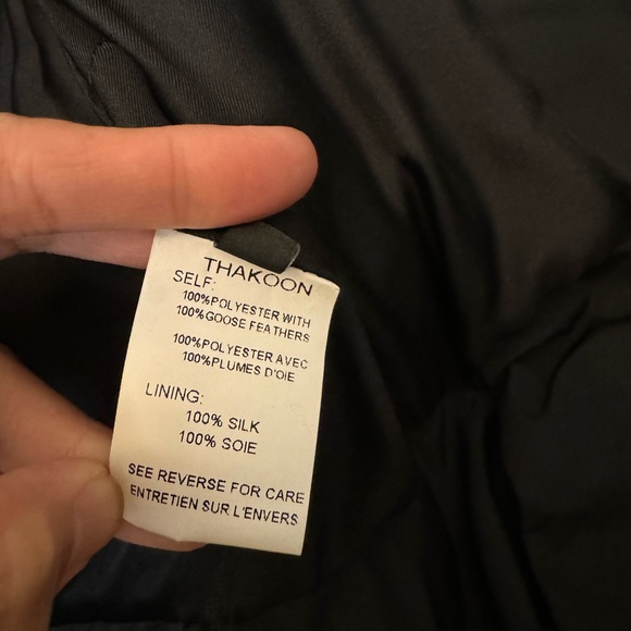 Thakoon Black Down Jacket Made in Italy - Picture 12 of 13